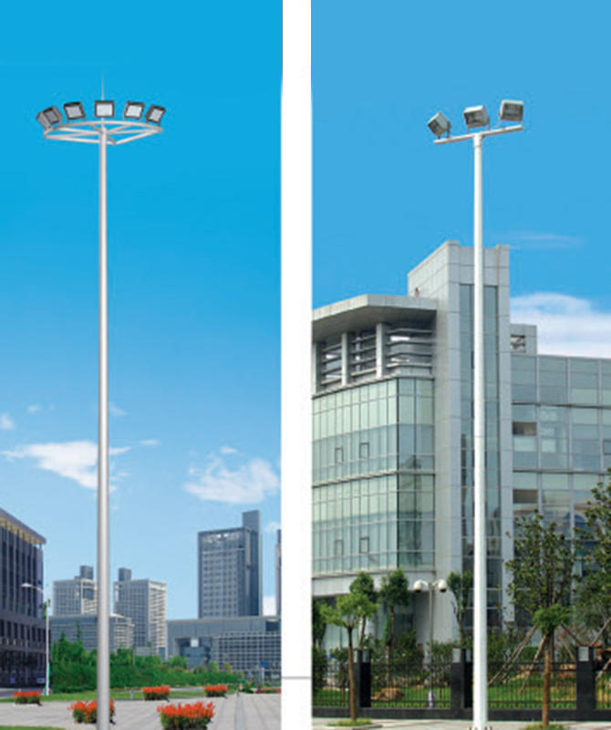 GGD-021/GGD-022 Magas rúd utcai lámpa