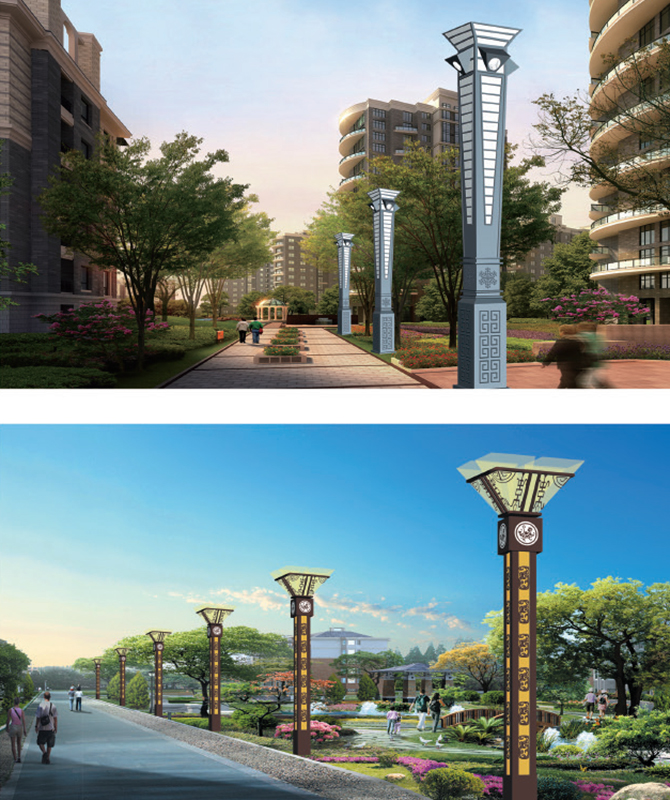 JGD-008/JGD-009 Dekoratív táj fény