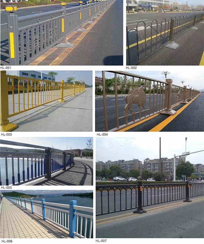 HL-001 ~ HL-007 Forgalmi védőkorlát
