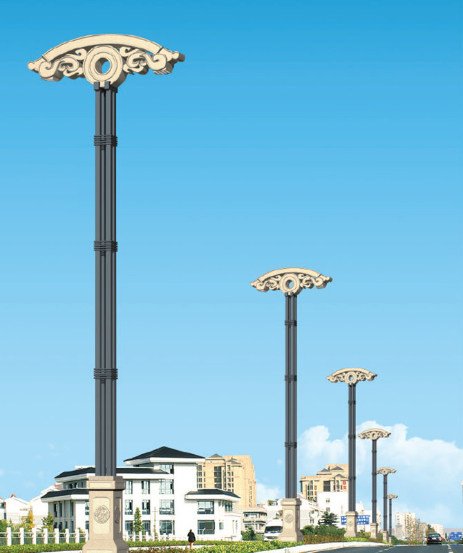 DL-LED-056 Nagy teljesítményű LED -es utcai lámpák