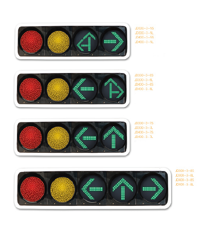 300, 400 LED gépjármű jelző lámpa sorozat