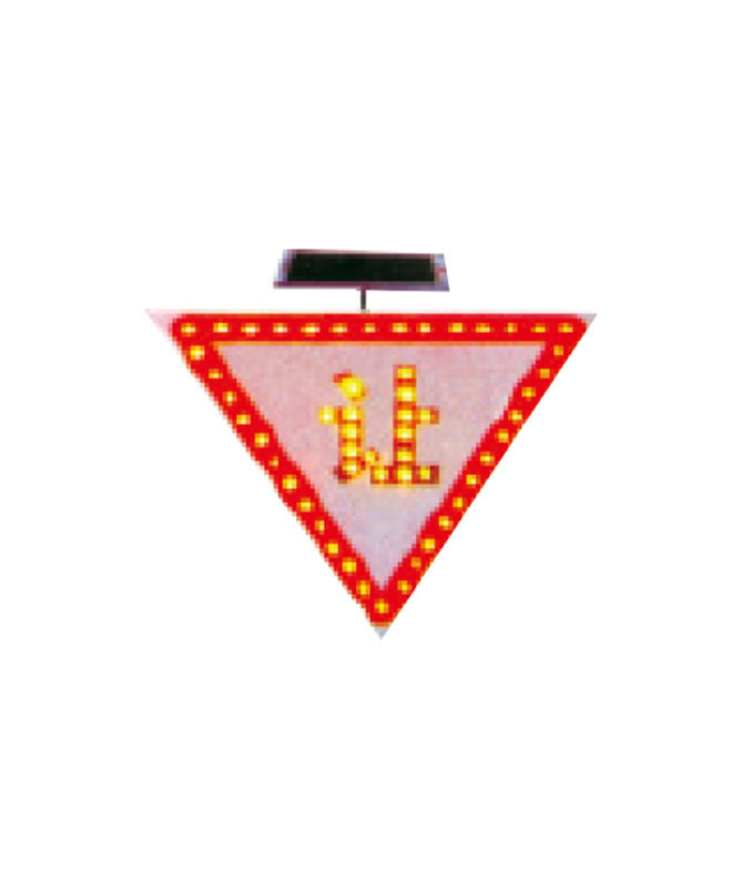 SY-6F Solar sárga villogó jelfény