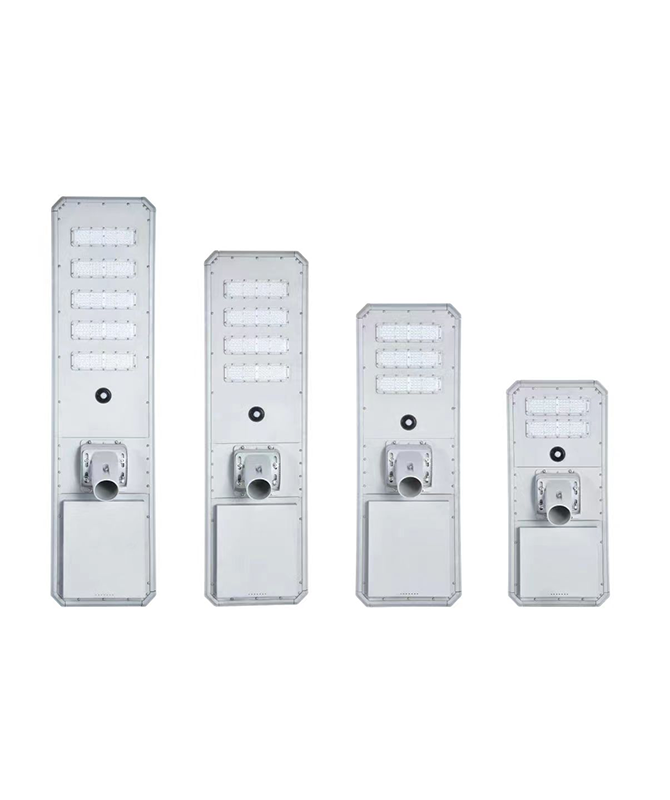 Napenergia -integrált világítótestek Integrált napelemes fény